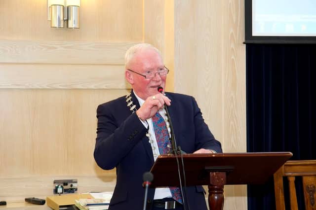 Cllr Luie McEntire (FF) is elected Cathaoirleach of Longford Co Council