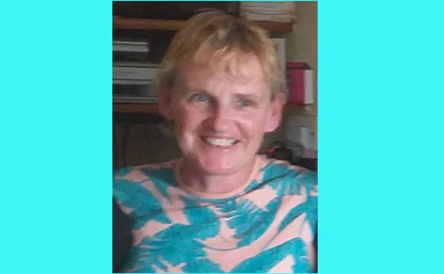 Gardaí at Tullamore are appealing to the public for assistance in tracing the whereabouts of Pauline Walsh, 54 years, who has been missing from Tullamore, Co Offaly since Monday