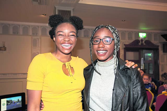 Yemi Talabi (left) and Gospel Idahor PICTURE: MICHELLE GHEE.
