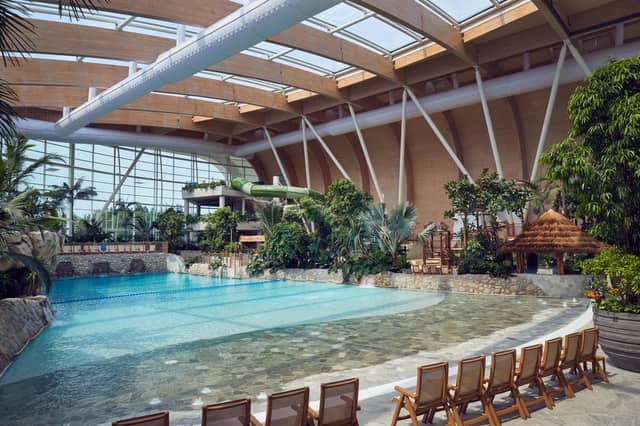 The sub tropical paradise at Center Parcs Longford Forest