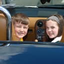 Logan and Freyi Rourke take the wheel at last year's event. Picture Shelley Corcoran