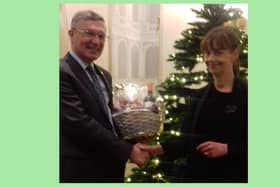 John Dunne, CEO, Family Carers Ireland & Suzanne  Conboy, Longford Arms Hotel.