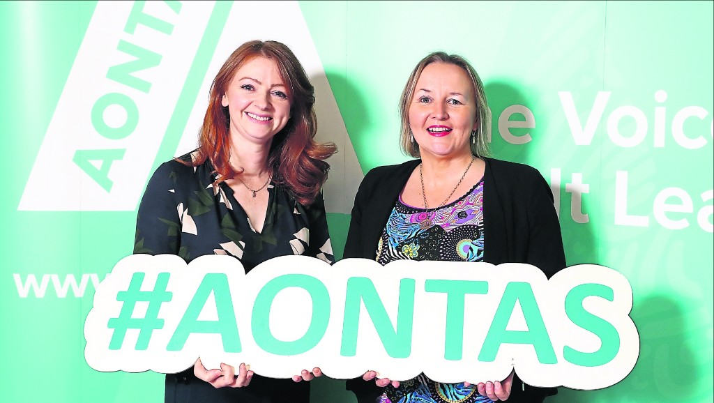 Pictured in Dublin at the General Meeting of AONTAS, the National Adult Learning Organisation are Niamh O’Reilly, CEO and Tara Farrell, newly elected President of AONTAS.