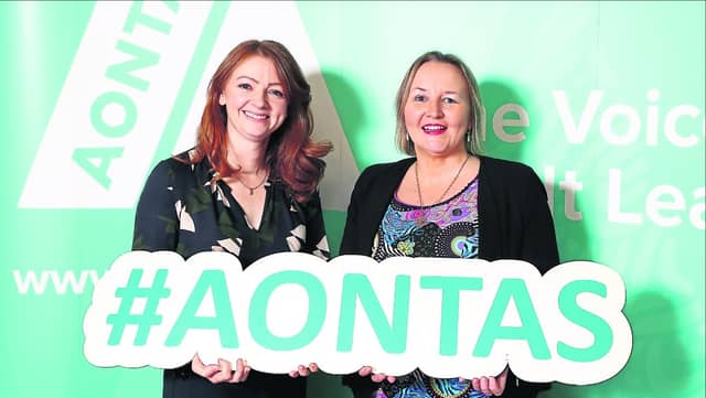 Pictured in Dublin at the General Meeting of AONTAS, the National Adult Learning Organisation are Niamh O’Reilly, CEO and Tara Farrell, newly elected President of AONTAS.