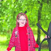 The Ladybird and the Spider; Lily May Smyth and Ann Gerety Smyth as their favourite Roald Dahl characters at a recent event in the Ardagh Heritage Centre celebrating the author's 102nd birthday.  Phot