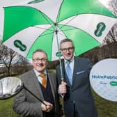 CEO of NCBI Chris White with Vice Chair of Specsavers Ireland Kerril Hickey