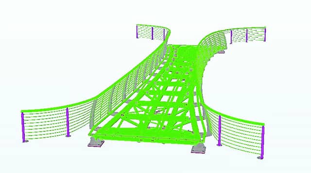 The new bridge is currently being fabricated in Co Mayo and will arrive in Longford in the next couple of weeks.