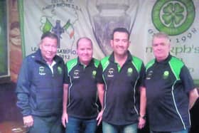 Gerry Reid, Eddie Curran, Michael Murphy and Eamonn Greene.