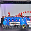 Transition Year students from St Mel's College at the Student Leaders' Congress in the 3arena recently