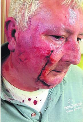 Paddy Boyle was assaulted by a man while driving his taxi on Christmas Eve 2016.