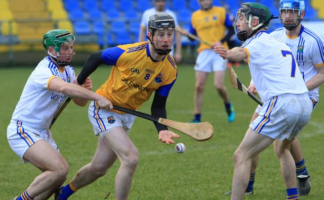 Joe O'Brien pictured in action for the Longford hurlers against Wicklow in the Kehoe Cup senior tournament final at Glennon Brothers Pearse Park on Sunday. Photo: Syl Healy
