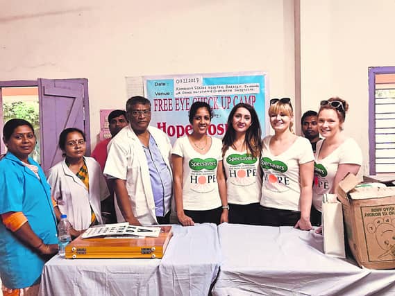 A team of optometrists from Specsavers have just returned from a successful trip volunteering for The Hope Foundation in Kolkata (formerly Calcutta) bringing sight to over 1,000 people.