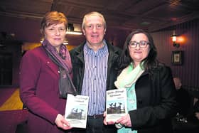 Mary and Danny Keogh with Breege Egan-Lawlor at the launch of Paddy Egan's latest book. Photos by Michelle Ghee