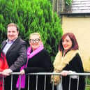 Fintan McGill (Chamber); Spin Longford chairperson, Lisa Daly and Pat  Claffey, Fiona Fenelon and Niamh Donlon from Longford Chamber