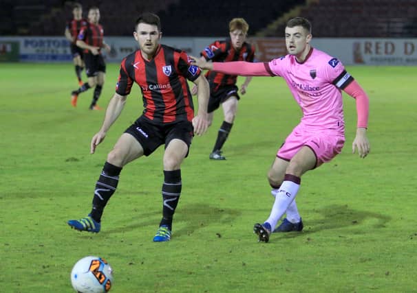 David O'Sullivan pictured in action for Longford Town against Wexford FC at City Calling Stadium in the final game of the 2017 First Division league season on Saturday October 7. Photo: Syl Healy