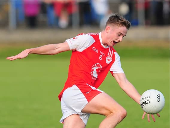 Dessie Reynolds figured prominently for Sean Connolly's against Erin Rovers (Offaly), scoring 1-4 in the Leinster Club Junior Football Championship first round game in Pullough last Saturday.