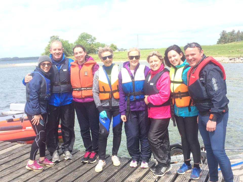 Mullingar Sailing Club Adult Beginners Sailing Course pictured on Lough Owel, Mullingar.