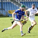 Daire Duggan pictured in action for the Longford hurlers against Warwickshire in the National League Division 3B game at Glennon Brothers Pearse Park on Saturday last. Photo: Syl Healy