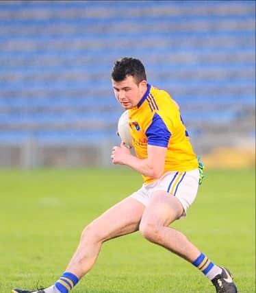 Barry McKeon pictured in action for Longford.