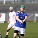 Seamus Hannon, the captain of the Longford senior hurlers pictured in action against Warwickshire in the recent league clash at Glennon Brothers Pearse Park. Pic: Syl Healy