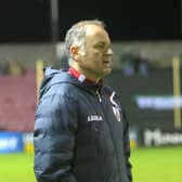 Longford Town manager Alan Mathews.