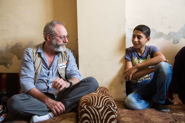 Game of Thrones Actor, Liam Cunningham, travelled to Jordan to meet with Syrian refugees with World Vision this year where he witnessed just how far money donated can go.