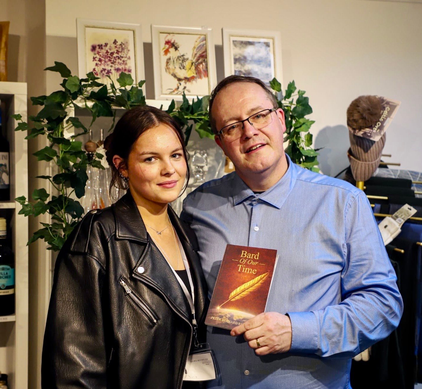 A family affair as Longford author successfully launches new book ‘Bard ...