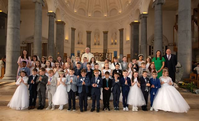 The First Holy Communion ceremony for the pupils of Melview National School, Longford town took place at St Mel’s Cathedral on Saturday, May 16.