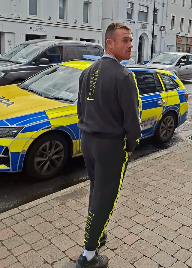 Dylan Donegan leaving Longford District Court