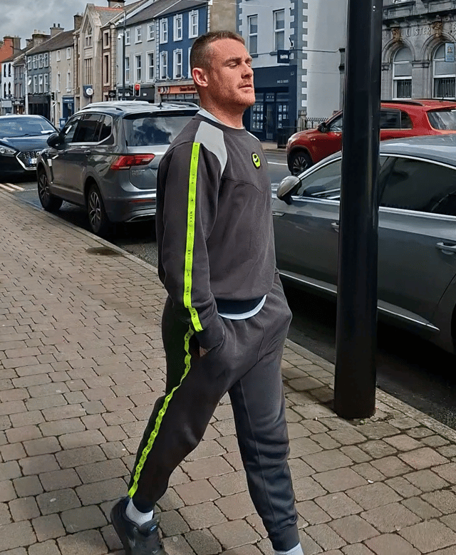 Dylan Donegan leaving Longford District Court