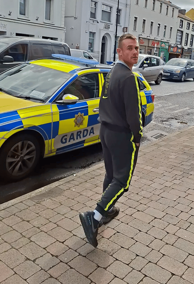 Dylan Donegan following his appearance at Longford District Court