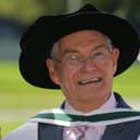 Tomi Reichental being awarded an honorary doctorate