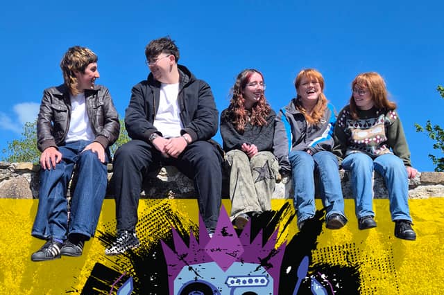Organisers of the Abú Music Festival 2026 Tom O'Connor, Harry Lally, Joni Clark, Dearbhla Gannon and Florence Brunt which takes place on Saturday, July 11 at Skelly’s Bar, Ballymahon