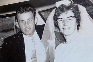 The late Michael McKeon and his wife Rose on their wedding day, June 8, 1966
