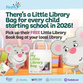 The bags will be available throughout the summer and all families are welcome to join the library if they are not already a member.