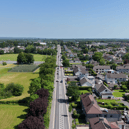 Longford town during the spell of hot weather in May