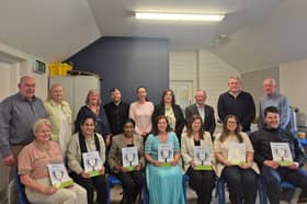 The new Board of Trustees for the Longford Family Resource Centre met for the first time last week and pictured are members of the Steering Committee with the new Board of Trustees (seated) 
