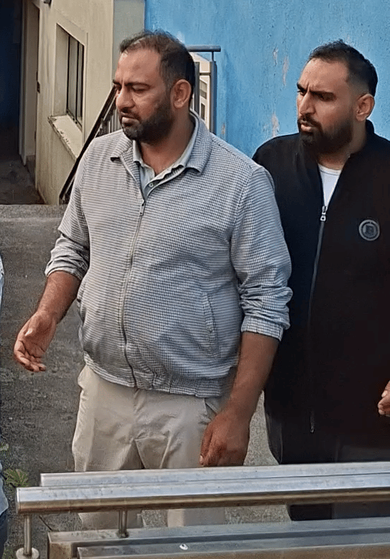 Ahsan and Qasim Rasool leaving Longford District Court