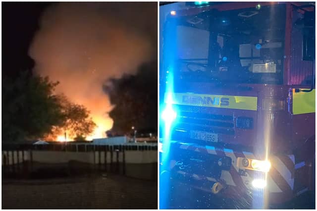 Units of Longford fire service tackled the blaze