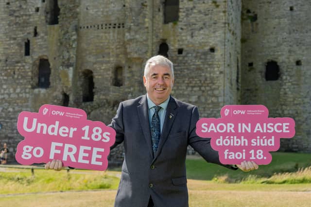 Minister Boxer Moran at the launch of the new initiative
