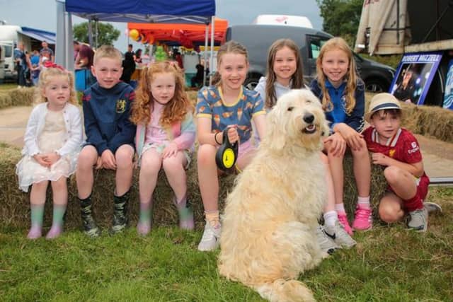 Lola, Jack and Zara Bennett, Sybil and Monti Richardson, Heidi and Sara O’Leary soaking up the fun at the 2025 Arva Show
Picture: Shelley Corcoran
