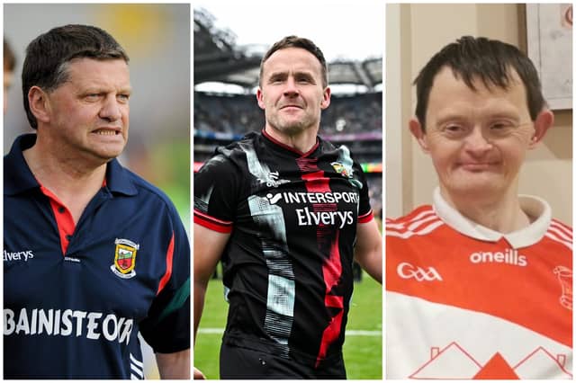 Mayo All-Ireland winning manager Andy Moran revealed that with 69 minutes gone on the clock at Croke Park he said a little prayer to his mentor, the late Johnno (John O’Mahony) and his late friend, Aiden Drake from Abbeylara, Co Longford