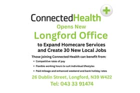 The Connected Health Longford office is now open