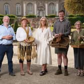 More than 2,500 events taking place across the island of Ireland from Saturday, August 15 to Sunday, August 23 to mark National Heritage Week 2026.
Pictured are Willie Mulhall, Craicly Stories, Kildare, Monica Flemming, Kilkenny Traditional craft practitioner, Virginia Teehan, Chief Executive, Heritage Council, Tom Delaney, Ould Crafty, Claremorris, Mayo and Denise Dunne, The Herb School, Naul, Dublin.
