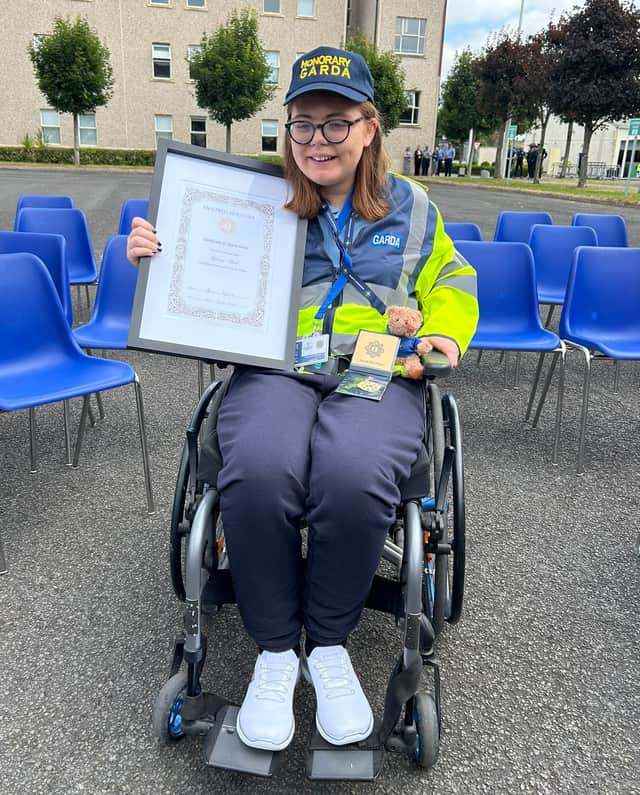 Honorary Garda Rebecca Reid