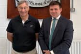 Moyne Community School Senior Leadership Team: Principal Michael Lynch and Deputy Principal Mr Paddy McPhillips.