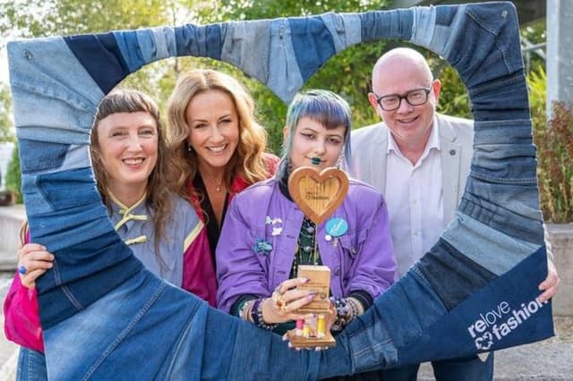 Arran Murphy, Lorraine Keane, Elżbieta Klonowska and Hugh Coughlan at the launch of Relove Fashion