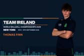 Thomas Finn proudly representing Longford on Team Ireland