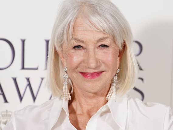 Dame Helen Mirren atThe Olivier Awards