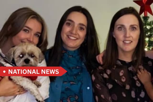 Sisters Ella, Niamh and Alma injured in M9 crash